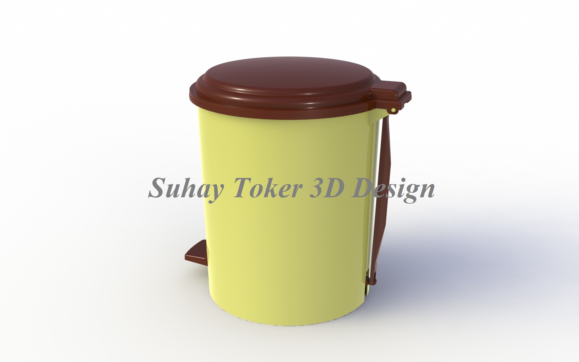 Çöp Kovası Pedallı Mj